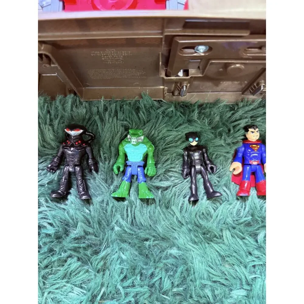Fisher-Price Imaginext DC Super Friends Gotham City Batman Playset 5 Figures Lot
